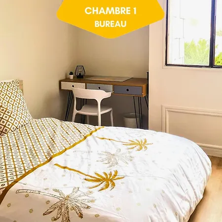 Lejlighed Ideal Groupe - Grands Espaces - 4 - Parking Gratuit - Proche Centre, Gare & Transports - Wifi - Special De Reduction Jusqu'a -50 Le Mans