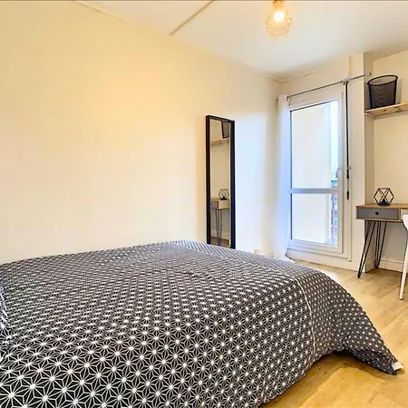 Ideal Groupe - Grands Espaces - 4 - Parking Gratuit - Proche Centre, Gare & Transports - Wifi - Special De Reduction Jusqu'a -50 Lejlighed *